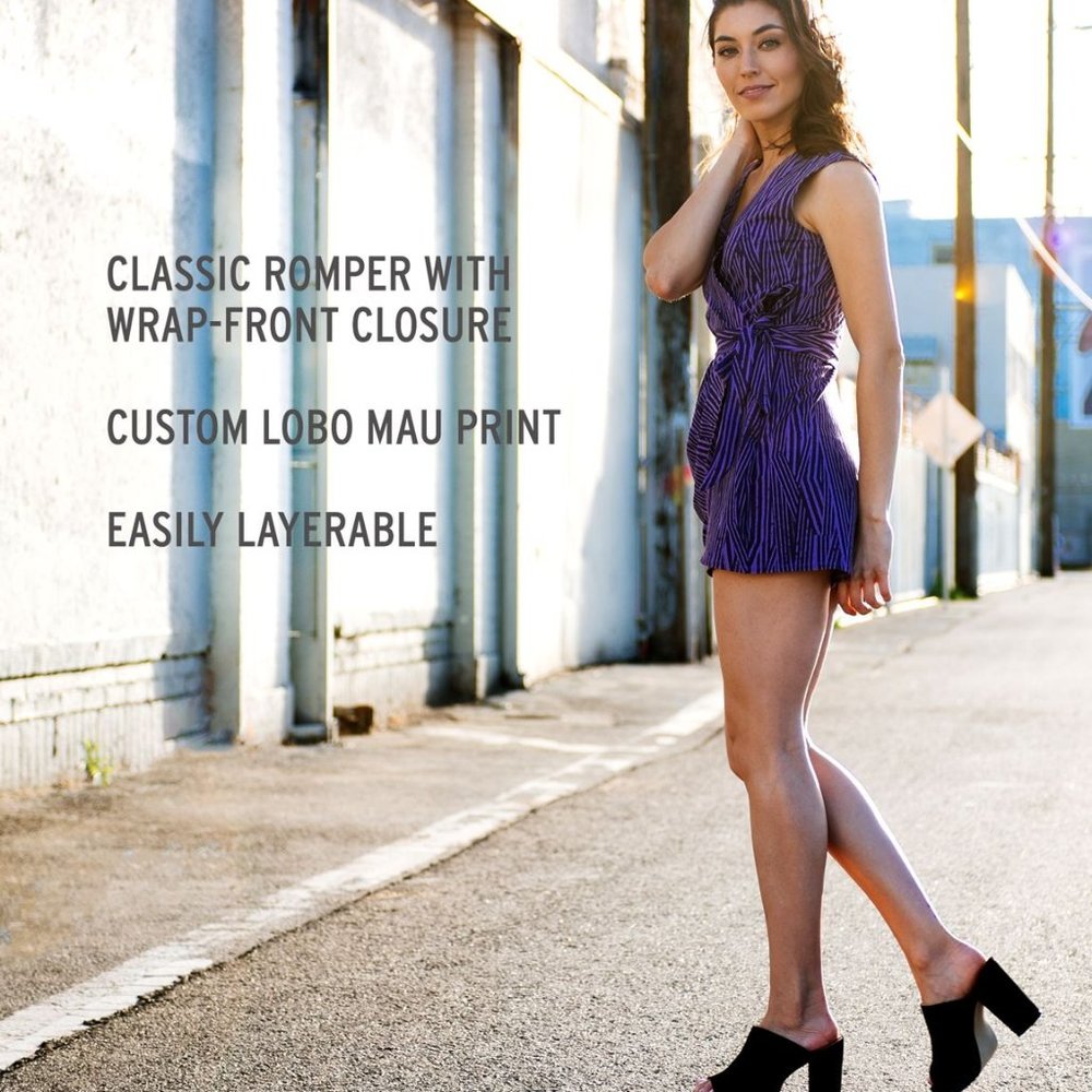 NWOT Betabrand Wrap Skort Romper (XS)